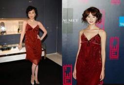 組圖:女明星撞衫不停歇各顯魅力展嫵媚風情