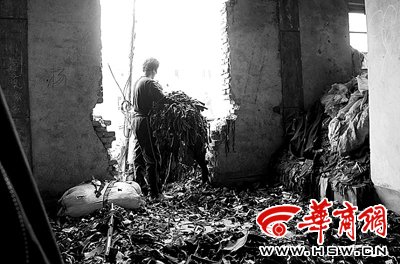 氯氣泡出雪白黑心棉 老板自曝年利潤60萬(圖)