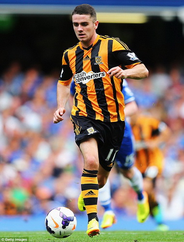 替补:罗比-布拉迪21岁边前卫