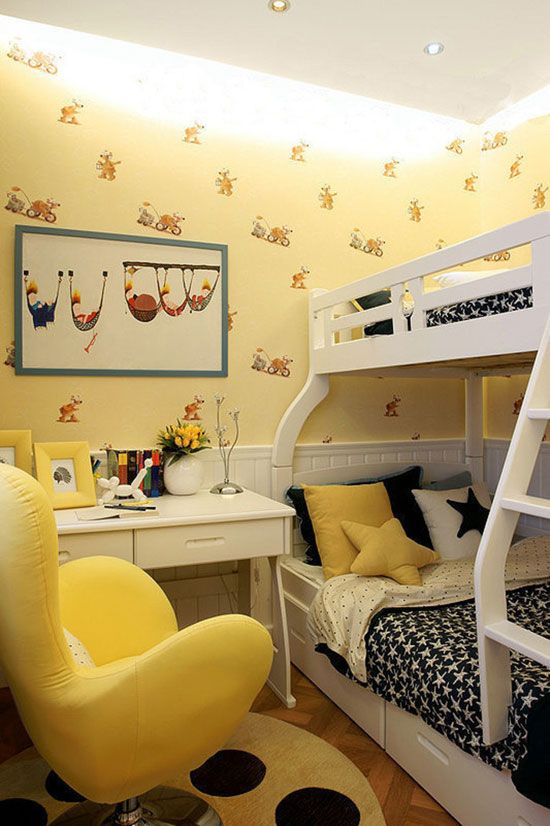 二胎时代来临 10款双人儿童房方案