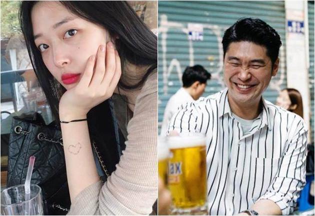 崔子否认与雪莉复合 女方晒美照又忘了穿内衣