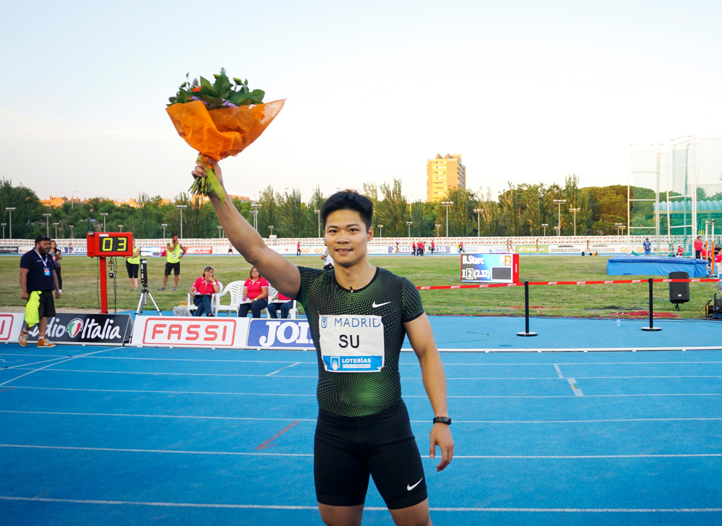 世界挑战赛马德里站:苏炳添再创百米佳绩